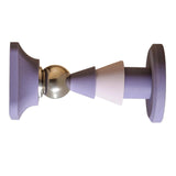 Maxbell Door Stopper Door Stop Floor Wall Mount Doorstop Heavy Duty for Office Violet