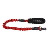 Maxbell Elastic Adjustable Pet Traction Rope Leash Dog Walking Rope For Dog Red