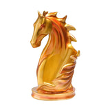Maxbell Storage Holder Horse Statues Horse Head Statue for Tabletop Decorations