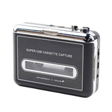Maxbell Portable USB Cassette Tape to MP3 Converter Capture Audio Music Player