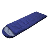 Maxbell 3 SeasonWaterproof Envelope Sleeping Bag with Compression Sack 0.7kg-Navy
