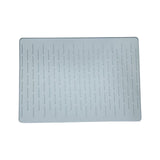 Maxbell Utensil Drying Board Kitchen Pad Tray Drainer Mat Pad for Kitchen Gadgets Light gray