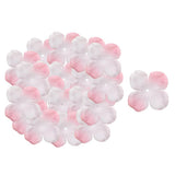 Max 500 Pieces Artificial Silk Rose Petals Wedding Flower Pink Champagne