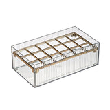 Maxbell Clear Lipstick Case Makeup Cosmetic Organizer Storage Box for Nail Polishes