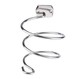 Max Wall Mount Hair Dryer Holder Self Rack Hanger Hair Comb Brush Organizer Set A