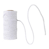 Maxbell 100 Meter/Roll Macrame Cord Rope Packing String for Wedding Cooking Bohemia White