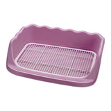 Maxbell Dog Toilet Litter Pan Training with Protection Wall Every Side No Pink