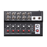 Maxbell Mixing Console Digital Audio Mixer 10 Channel American Plug Wide Application