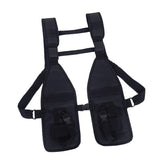 Maxbell Oxford Cloth Tactical Vest Chest Recon Bag Black