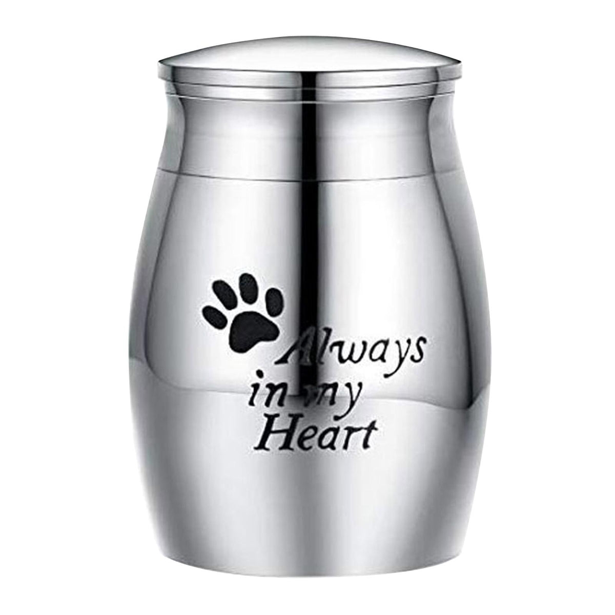 Maxbell Cremation Memorial Urn Remembrance Waterproof Souvenir Organizer Pet Urn Footprint pattern