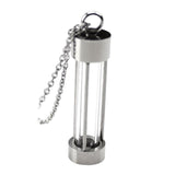 Maxbell Durable Memorial Urn Necklace Rustproof Waterproof Fashion for Birthday Cylindrical