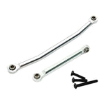 Maxbell 1/24 Steering Rod Durable Metal for Fcx24 RC Crawler Cars Fitments Accessory Argent