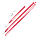 Maxbell Silicone Hand Strap Wrist Strap Lanyard Antidrop Cord for One x2 Red