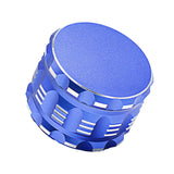 Maxbell 4 Layers Herb Grinder Metal Aluminum Alloy Cigarette Tobacco Crusher Blue