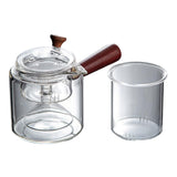 Maxbell 500ml Glass Teapot for Steaming and Cooking Stovetop Safe for Office Home