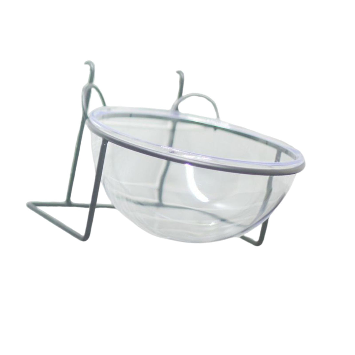 Maxbell Pet Feeder Bowl Hanging Dog Bowl Acrylic Cat Dog Slow Feeder Bowl Removable