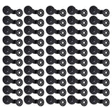 Maxbell 50Pcs Shade Cloth Plastic Clips Shade Net Clips for Greenhouse Yard Backyard