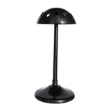 Maxbell PP Wig Hat Display Stand Adjustable Height for Hairdresser Barber Dome Top Black