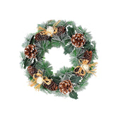 Maxbell 12 inch Cones Wreath Autumn Farmhouse Ornament for Wedding Home Decoration