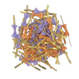 Max 50 Pieces Multi-colored Cellophane Bags Sealing Twist Ties  Group 5