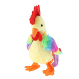 Max Electric Soft Plush Doll Toy Screaming Chicken Walking Singing Animal Yellow