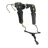 Maxbell Brass Instrument Double Shoulder Strap Wear Resistant Sturdy for Unisex