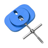 Maxbell Universal Fishing Reel Removal Tool for Outdoor Activities DIY Modified Tool Blue