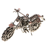 Maxbell Retro Motorcycle Sculpture Motorbike Model Metalwork Craft Home Decor Bronze