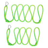 Maxbell Boat Docklines Mooring Rope with Hook Boat Cords Dock Line for Boating Canoe 8ft and 15ft