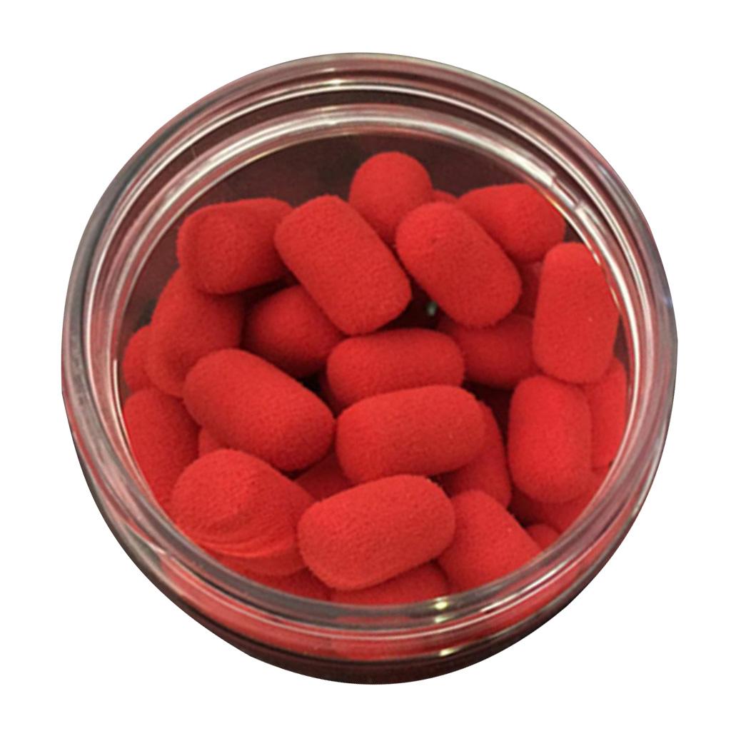 Maxbell 15pcs Smell Carp Fishing Bait Boilies Eggs Floating Ball Beads Feeder 8x12mm