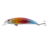 Max Minnow Fishing Lures Treble Hooks Swimbait Fishing Bait Crankbaits 10