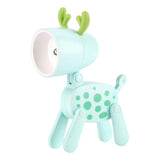 Maxbell Nursery Night Light Bedside Lamp Cartoon for Tabletop Adults Home Decoration Green
