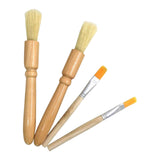 Maxbell coffee Cleaning Brush Coffee Grinder Brush Tool wood for Bean Grain