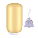 Maxbell Electric Clothes Dryer Clothing Dryers Clothes Drying Rack for Apartments Yellow