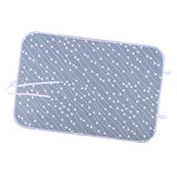 Maxbell Mini Ironing Mat Portable Ironing Blanket Durable for Bed Tabletop Dryer M