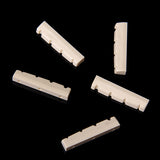 Maxbell 5pcs Electric Guitar Nut Slotted for 4 String Bass