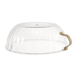Maxbell Transparent Microwave Splatter Cover Oil Proof Lid Microwave Cover for Foods
