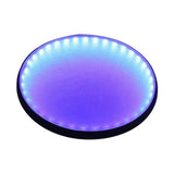 Maxbell Light Display Base Strong Round Durable for Jewelry Models Collectibles Blue