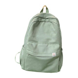 Maxbell Solid Color Backpack Lightweight for Camping Outdoor Activities Short Trips Green