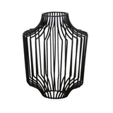 Maxbell Vintage 3D Iron Wire Tea Light Candle Holder Iron Frame Table Flower Vase #2