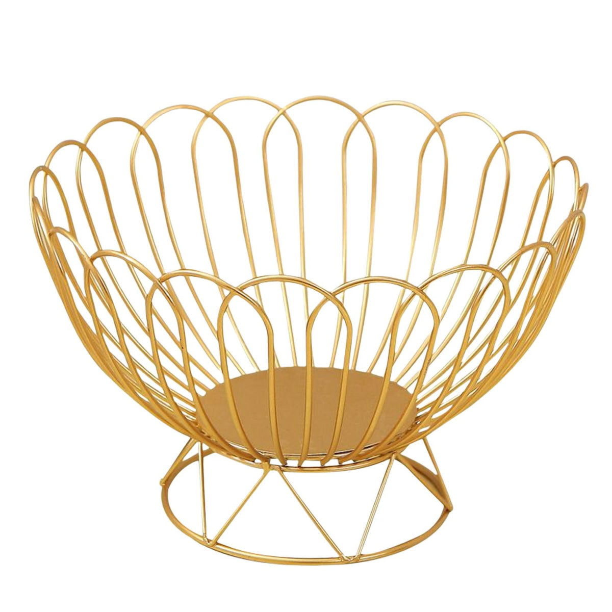 Maxbell Snack Storage Basket Fruit Tray Iron for Living Room Centerpiece