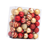 Maxbell 50 Pieces Christmas Ball Pendants Decorative Craft for Xmas Festivals DIY