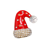 Maxbell Elegant Christmas Brooch Pins Lapel Brooch for Clothes suits Decoration Hat