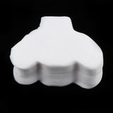 Maxbell 100Pcs Disposable Nose-Shaped Cotton Pads DIY Nose Mask Paper Sheet  Triangle