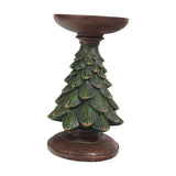 Maxbell Christmas Tree Candle Holder Candlestick Decorative for Home Xmas Table 12cmx12cmx27.5cm