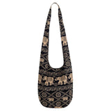 Maxbell Hobo Sling Bags Messenger Purses Crossbody Shoulder Bucket Bag Khaki