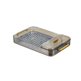 Maxbell Drain Tray Modern Serving Tray Simple Tray Light Luxury Durable Water Cup Drain Tray