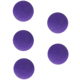 Maxbell 2.5'' EVA Ball Bouncy Balls Soft Foam Balls Pet Kid Toys Pack of 5 Purple