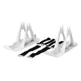 Maxbell Winter Snow Sled Bike Ski Sledge Sledding Skiing Sleigh Sports Toboggan White