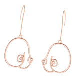 Maxbell Dangle Drop Earrings Unique Trendy Dressing up Props Aesthetic Drop Earrings